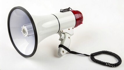 megaphone isolated on white background