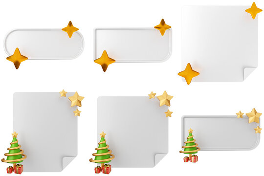 3d pin sticky note paper text box
