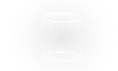White PNG Magic Time Warp Vortex Glowing Portal Hologram Teleport Radiant Space Futuristic High-Tech Neon Portal Sci-Fi Energy Digital Cosmic Fantasy Neon Time Travel Holographic Sci-Fi
