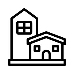 neighborhood line icon