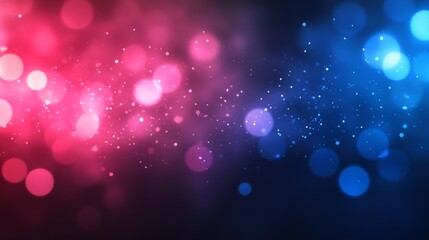Firework background, colorful fireworks on a blurred pastel-colored sky with bokeh lights
