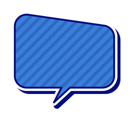 Naklejka premium 夏に使えるポップな吹き出し単体 清涼感 ベクターデータ チラシ・雑誌・Web・動画素材 ブルー