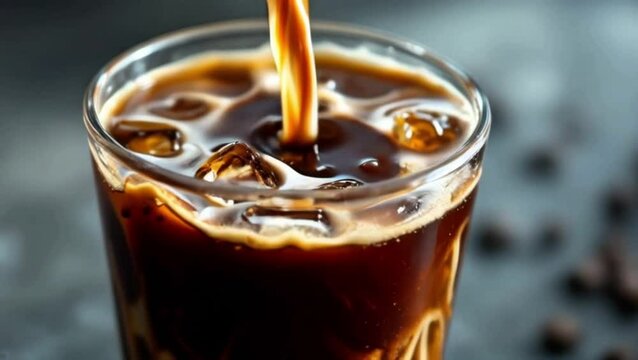 coffee with ice