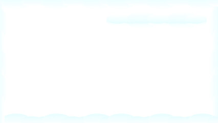 雲のフレームデザイン:青空