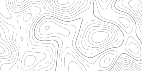 White Background Abstract Topographic Design with Flowing Geographic Linework and Elevation Mapping – Created with a Soft Paper Texture to Mimic the Feel of Hand-Drawn Cartography