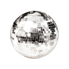 Coquette disco ball glitter sphere style.