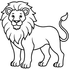 Lion Essence Line Art