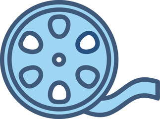 Cinema icon. Film Clapper, Camera, Film reel, Video. Cinema symbol. movie and entertainment