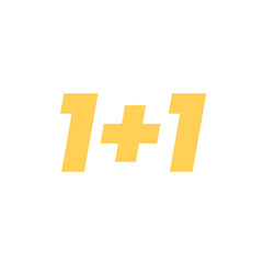 Modern sale banner with bold numbers and shadow effect.