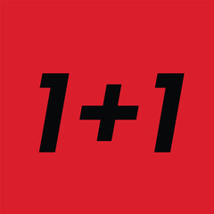 Modern sale banner with bold numbers and shadow effect.