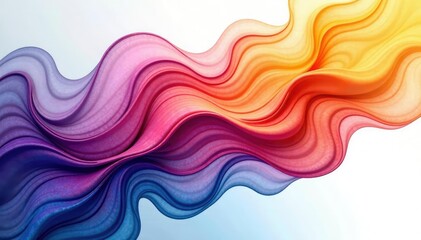 Abstract watercolor wash, flowing colors blend smoothly , paint, color, liquid