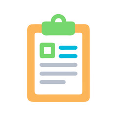 Clipboard Icon Design for Coloring Pages