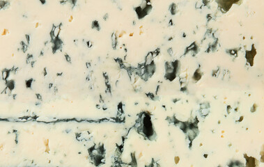 Texture of blue cheese.