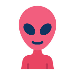 Alien Character Icon Design