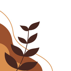 Bohemian Leaf Corner