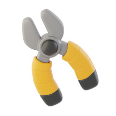 Pliers 3D Icon, 3D Illustrations