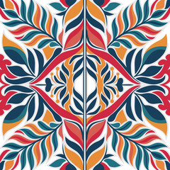 Beautiful colourful abstract pattern 