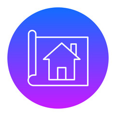 House Blueprint Icon