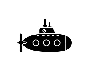creative details submarine icon vector illustration