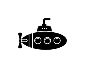 creative details submarine icon vector illustration