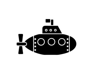creative details submarine icon vector illustration