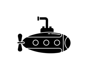 creative details submarine icon vector illustration