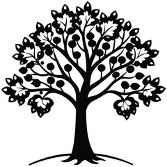 &ldquo;Tree Silhouettes: Nature&rsquo;s Shadows in Minimalist Beauty&rdquo;