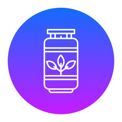 Biogas Cylinder Icon