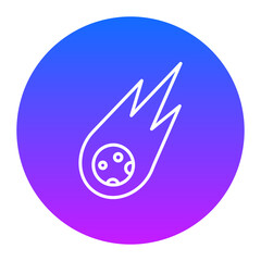 Meteorites Icon © VectorVibes