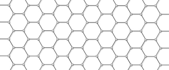 Vector technology luxury colorful hexagonal background vector illustration. Futuristic banner with technology blue hexagons and shiny lights. 