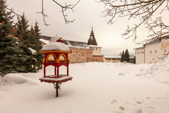 St. Pafnutiev Borovsky Monastery in the Kaluga Region of Russia
