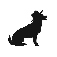 Pet Care and Animal Love Silhouette Icon Set – Vector Illustrations of Cats, Dogs, Horses, and Humans Interacting with Pets