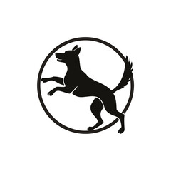 Pet Care and Animal Love Silhouette Icon Set – Vector Illustrations of Cats, Dogs, Horses, and Humans Interacting with Pets