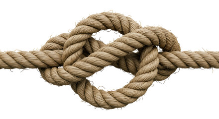 Isolated Knot Rope