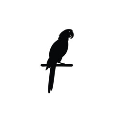 Animal and Bird Silhouette Icons Set – Vector Collection of Farm Animals, Birds, and Pets in Black Silhouette Style