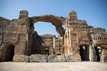 Fototapeta premium Archaeological Site of Villa Adriana near Rome