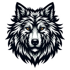 Wolf vector and illustrations.