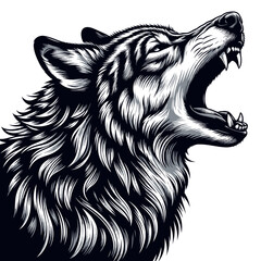 Wolf vector and illustrations.