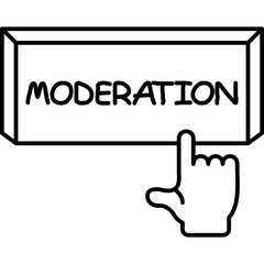 Moderation Icon
