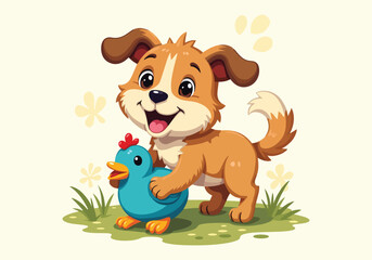 Fototapeta premium National Rescue Dog Day Vector Designs - Heartwarming, Playful, Adoption-Focused Illustrations of Dogs, Rescue Shelters, and Animal Love for Campaigns and Promotional Materials