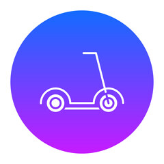Kick Scooter Icon