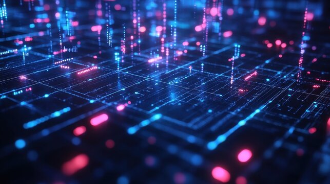 DeFi Digital Background