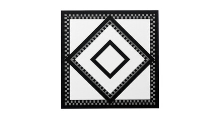 Obraz premium Isolated Floor Tile