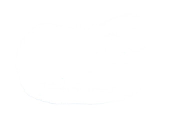 abstract foam splash on transparent background