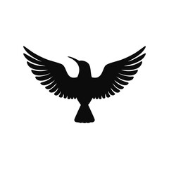 Animal and Bird Silhouette Icons Set – Vector Collection of Farm Animals, Birds, and Pets in Black Silhouette Style