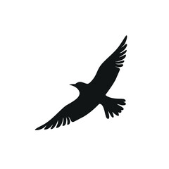 Animal and Bird Silhouette Icons Set – Vector Collection of Farm Animals, Birds, and Pets in Black Silhouette Style
