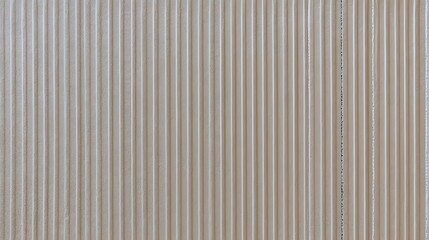 Obraz premium Abstract Cardboard Texture Background with Vertical Lines, Corrugated Paper Design