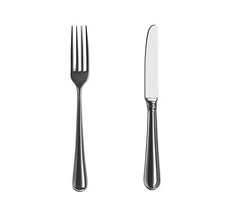 Silverware, fork and knife