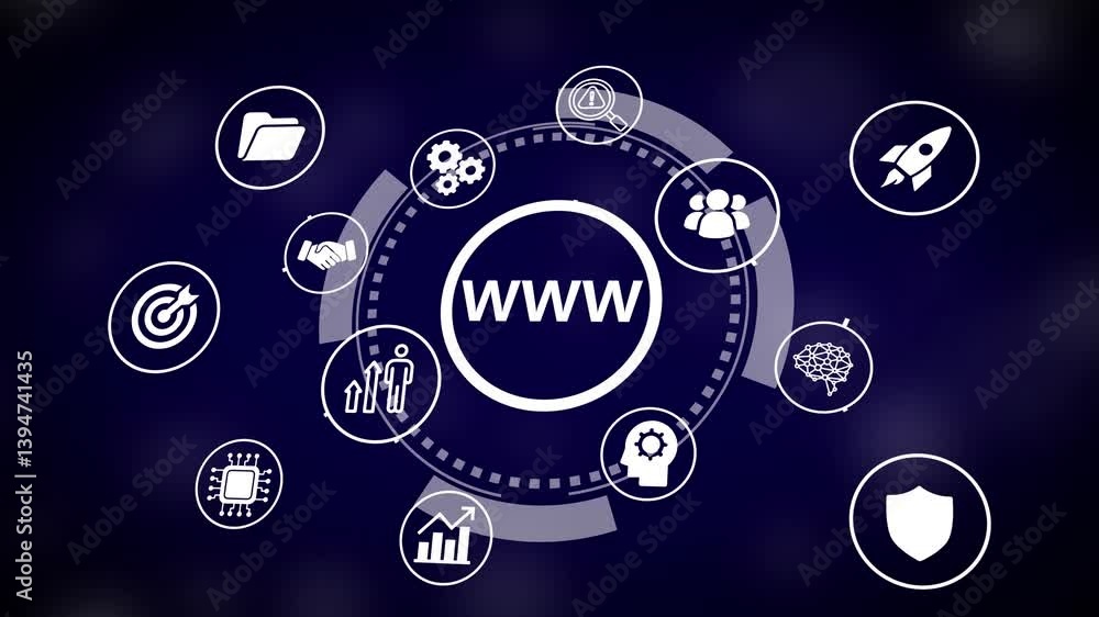 Poster world wide web concept globe icon set. planet web symbol set. planet icon with world wide web sign.