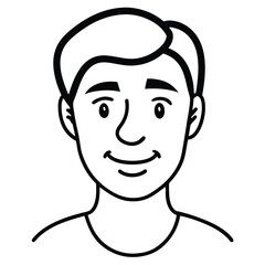 man face silhouette